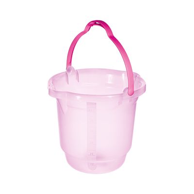 Balde Sanremo Plástico Infantil Rosa 15l
