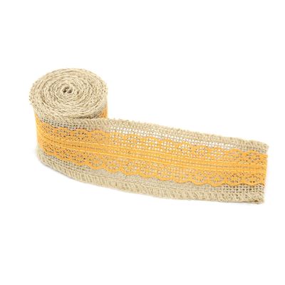 Fita de Juta Le Natural com Renda 5cmx2m
