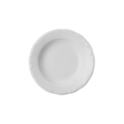 Prato Fundo Schmidt Pomerode Branco 23cm
