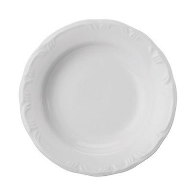 Prato Fundo Schmidt Pomerode Branco 23cm