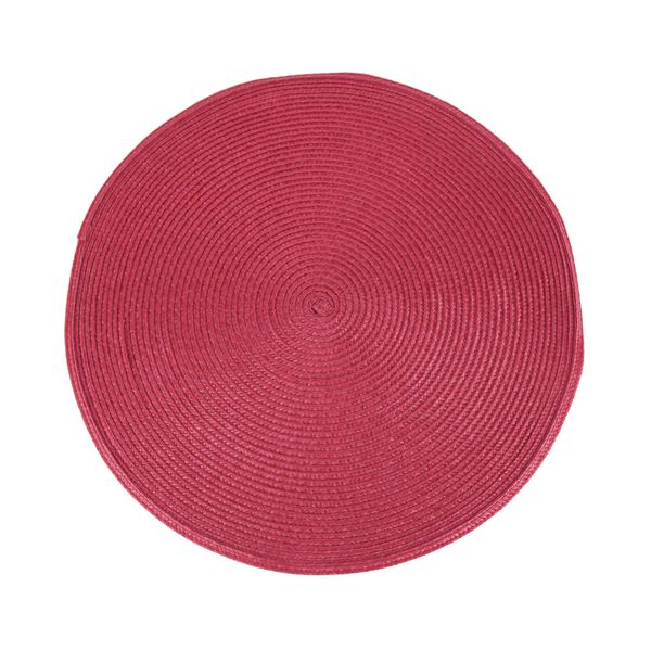 Jogo Americano Le New PVC e Poliéster Vermelho 40cm 1 Peça Jogo Americano Le New PVC e Poliéster Vermelho 40cm 1 Peça