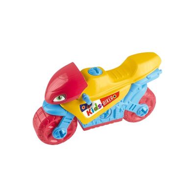 Kit com Moto e Trem Brinquedo Infantil Multicolorido