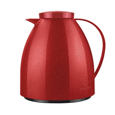 Bule Térmico Invicta Viena Baby Cerâmica Vermelho 400ml