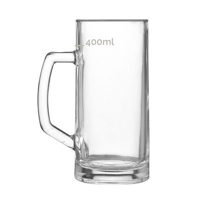 Caneca Ruvolo Berna Lisa em Vidro Incolor 500ml
