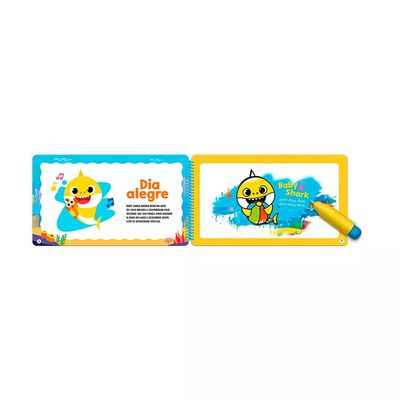 Livro Infantil Culturama Aqua Book Baby Shark
