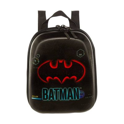 Mochila Escolar Infantil de Costas Batman Preto