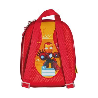 Mochila Escolar Infantil de Costas Homem de Ferro Vermelho