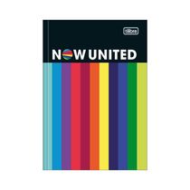 Caderno Brochura Tilibra Capa Dura 1/4 Now United Capas Diversas - Item Sortido