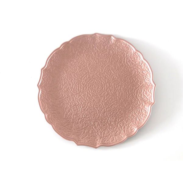 Sousplat Le Flower Rosa 33cm Sousplat Le Flower Rosa 33cm