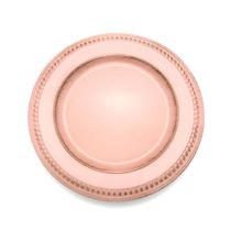 Sousplat em Plástico Le Dost Rosé Gold 33cm