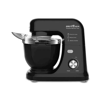 Batedeira Planetária Britânia BBP700P Turbo Preta - 220V
