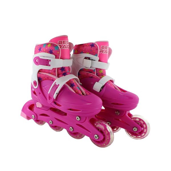 Kit Patins 4 Rodas Bbr Tamanho 36 a 39 - Item Sortido