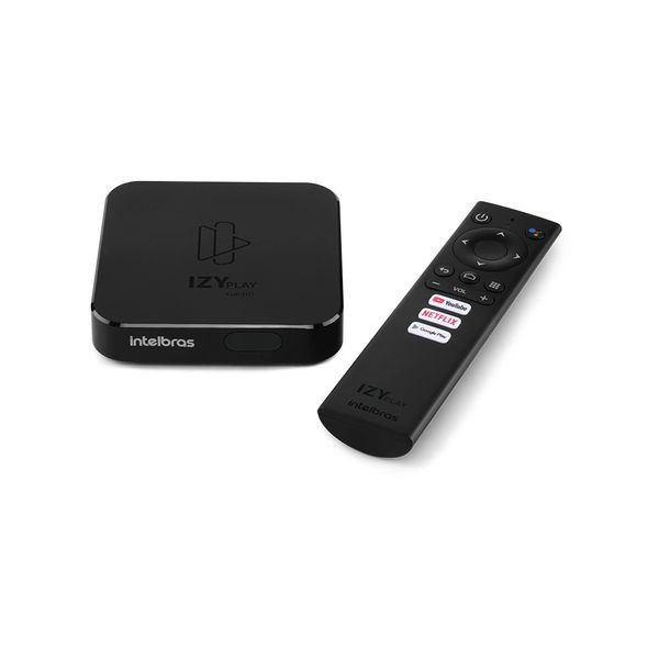 Smart Box Intelbras TV Izy Play Preto Smart Box Intelbras TV Izy Play Preto