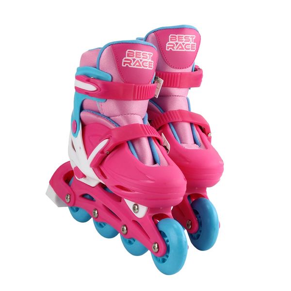 Patins In line Bbr com Led Tamanho 32 a 35 - Item Sortido