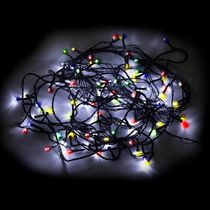 Pisca Led DeA 100 Lâmpadas 127V 8 Funções Fio Verde 8m Colorido