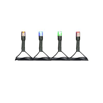 Pisca Led DeA 100 Lâmpadas 127V 8 Funções Fio Verde 8m Colorido