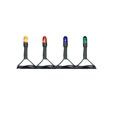 Micro Lâmpada DeA 100 Lâmpadas 127V 8 Funções Fio Verde 4m Colorido