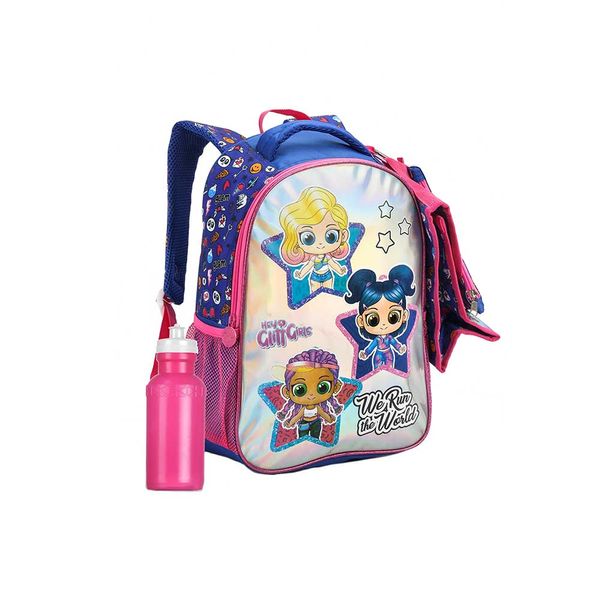 Mochila Infantil Seanite Costal Hey Glitt Girls 16