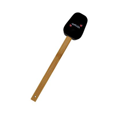 Espátula de Silicone com Cabo em Bambu Casambiente 32cm - Item Sortido