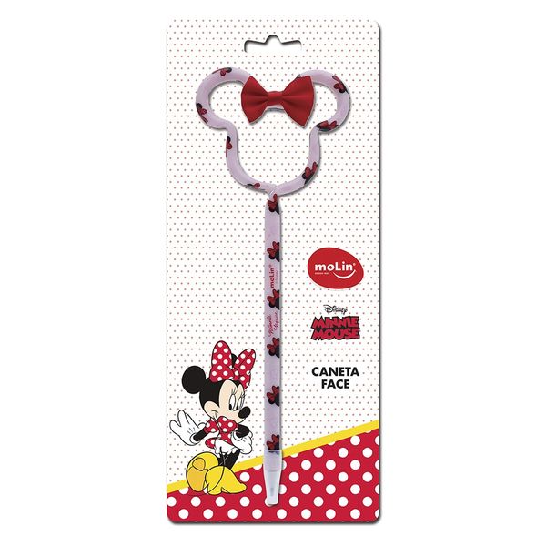 Caneta Esferográfica Molin Face Disney Minnie