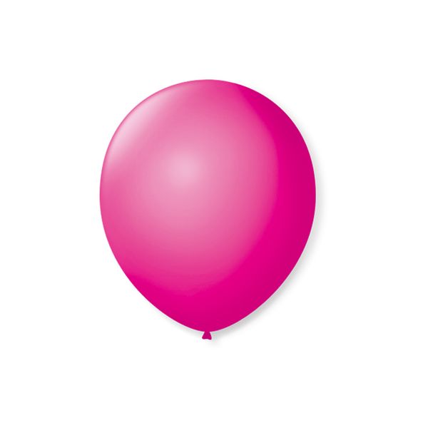 Balão São Roque Imperial Nº7 com 50 Unidades Rosa Shock