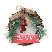 Guirlanda Feliz Natal Le 15cm