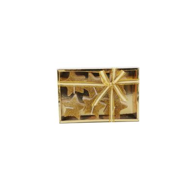Kit Vela Estrela Glitter Le 4,5x2cm