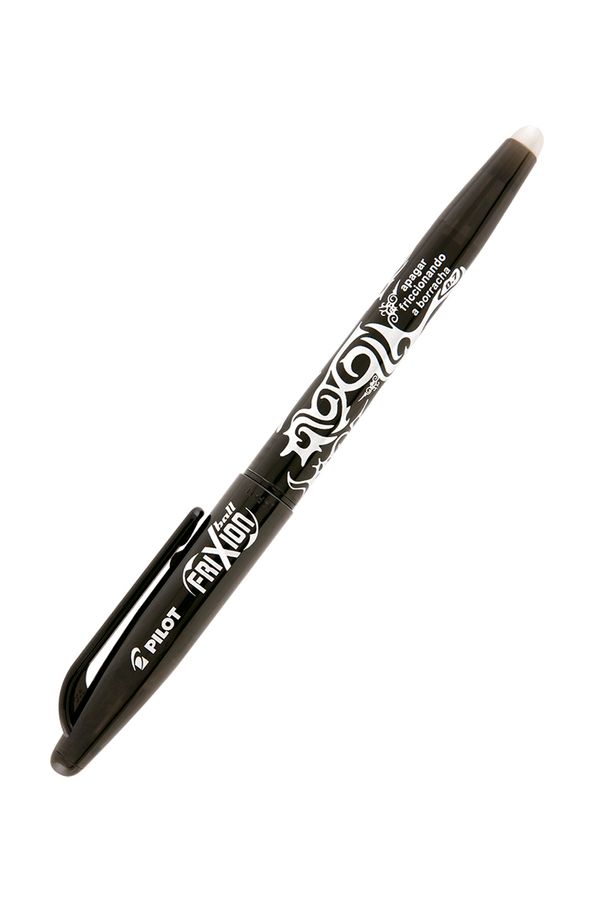 Caneta Esferográfica Pilot Frixion Escreve e Apaga 0.7mm Preto