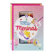 Livro Infantil Todolivro Megakit para Colorir Meninas