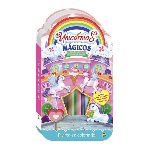 Livro Infantil Todolivro Super Kit Unicórnio