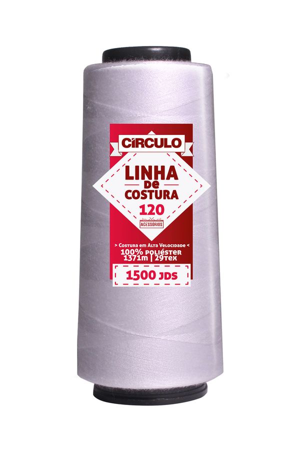 Linha para Costura 1371m 29tex 301 Branca