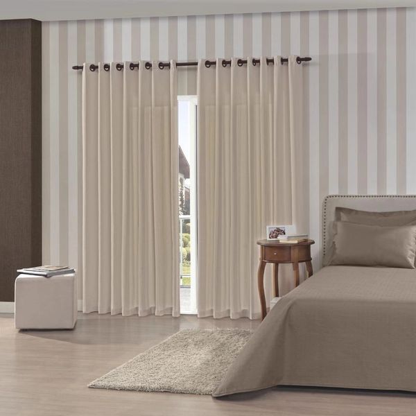 Cortina Rústica Bella Janela Pantex Fendi 2,60x1,70m Cortina Rústica Bella Janela Pantex Fendi 2,60x1,70m