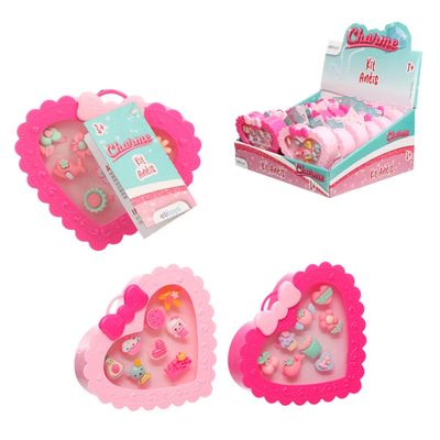 Kit de Anéis Infantil Etilux com 9 Peças
