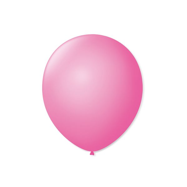 Balão São Roque Imperial Nº7 com 50 Unidades Rosa Tutti-Frutti