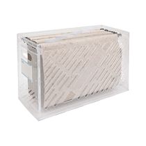 Caixa Arquivo Dello com 6 Pastas Suspensas Cristal 42,5x14,5x27cm