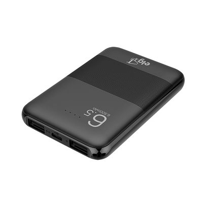 Carregador Portátil ELG PB65 Preto 6.500mAh