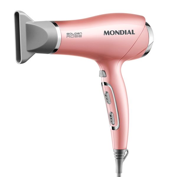 Secador de Cabelo Mondial SC-32 Golden Rosé 2000W - 220V