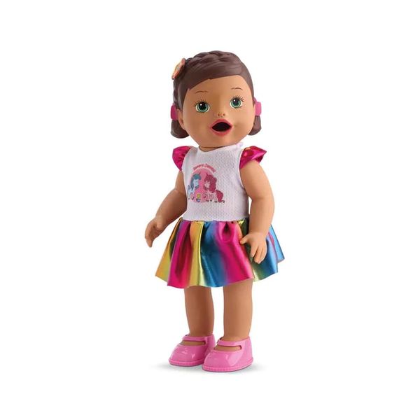 Boneca Divertoys My Little Collection Mixer Morena