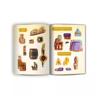 Livro Infantil Culturama Castelo Encantado Disney Rapunzel com Adesivos