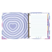 Caderno College Argolado Dac Decorado Milky 48 Folhas