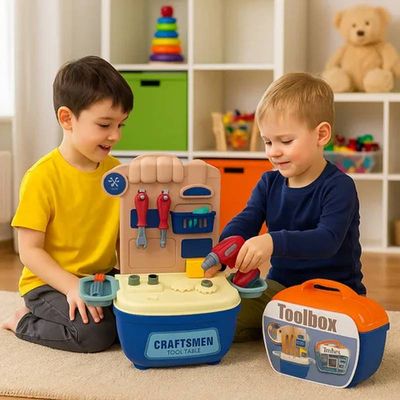 Maleta de Ferramentas Infantil com 24 Peças dede Brinquedo