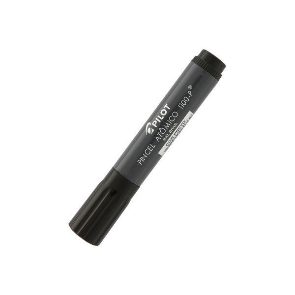Marcador Pincel Atômico Pilot Ponta Média Preto