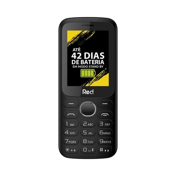 Celular Red Mobile Mega 2 Câmera VGA Tela 2.4