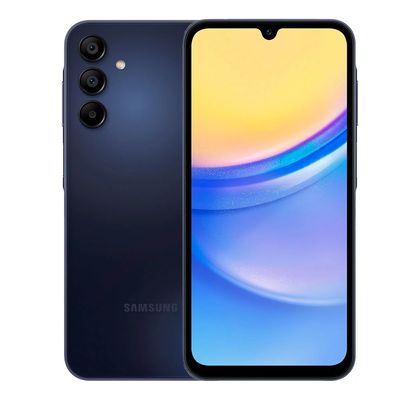 Smartphone Samsung Galaxy A15 5G 256GB Tela de 6.5" Câmera Tripla 50MP +5MP + 2MP Azul Escuro