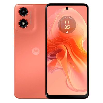 Smartphone Motorola G04s 4G 128GB Tela de 6.6" Câmera Traseira 50MP Coral