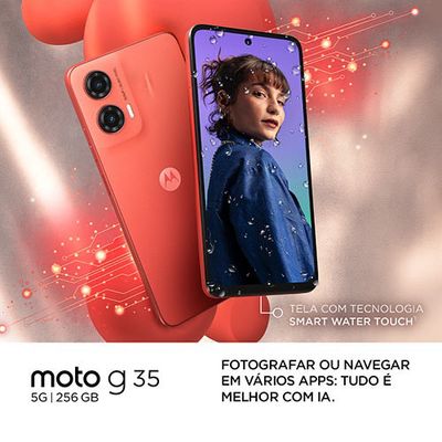 Smartphone Motorola XT2433-2 G35 256GB 5G Coral