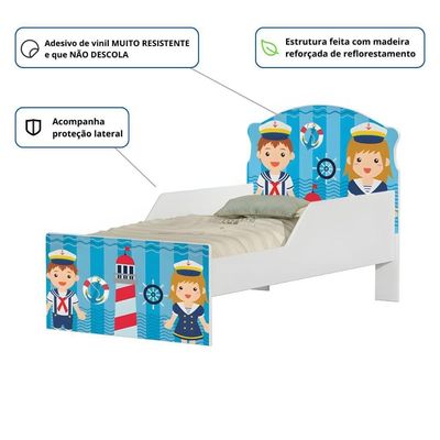 Mini Cama Capitão Marinheiro