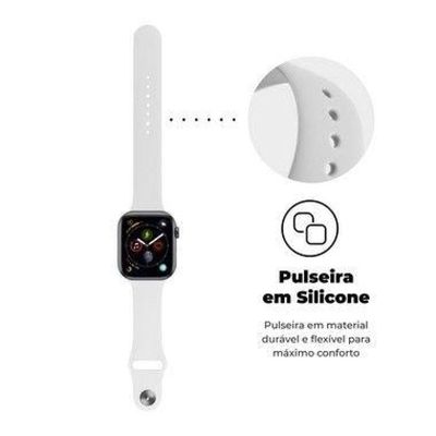 Pulseira para Apple Watch 38 / 40 / 41MM Ultra Fit - Branco - Gshield
