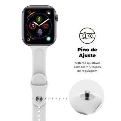 Pulseira para Apple Watch 38 / 40 / 41MM Ultra Fit - Branco - Gshield