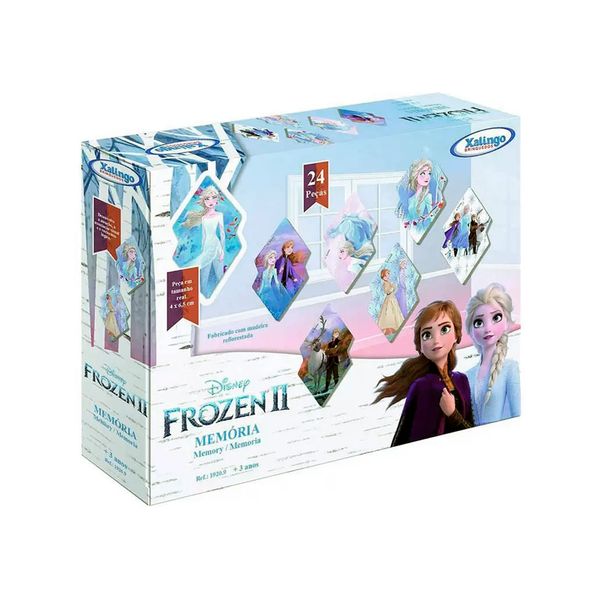 Jogo da Memória Frozen Disney Xalingo Jogo da Memória Frozen Disney Xalingo